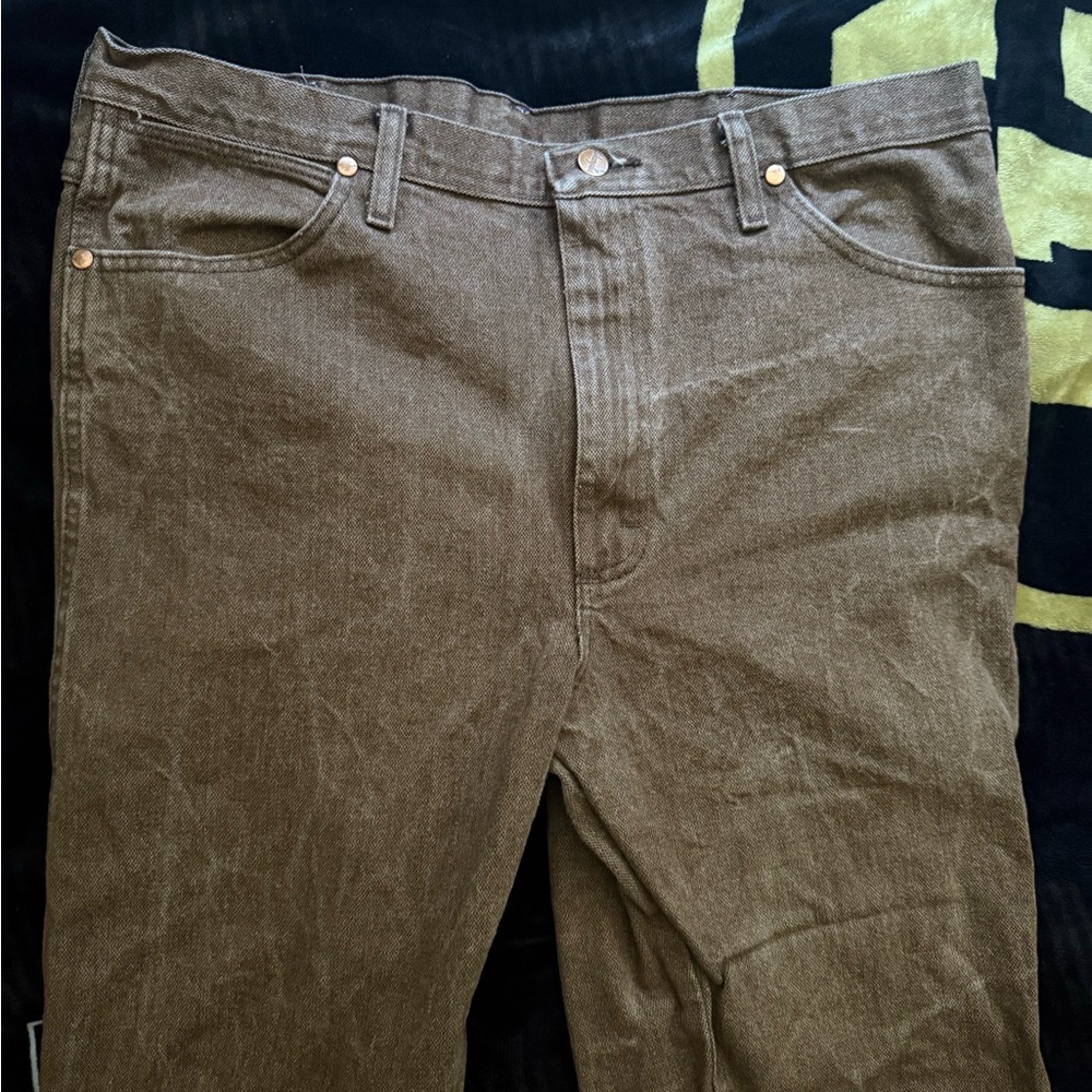 Wrangler Brown Chinos Classic Style